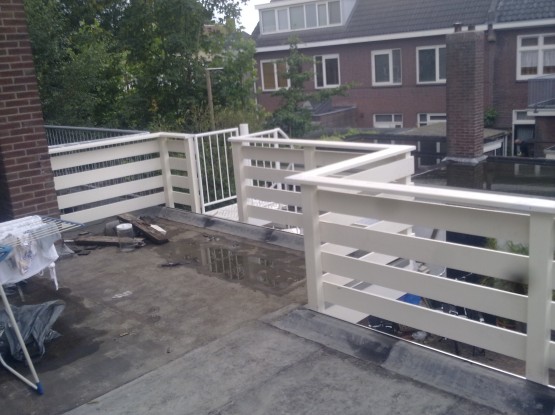 Overkapping met Dakterras