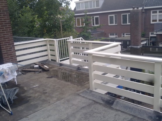 Overkapping met Dakterras