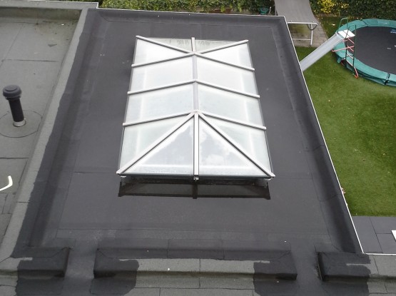 Overkapping met Lichtstraat